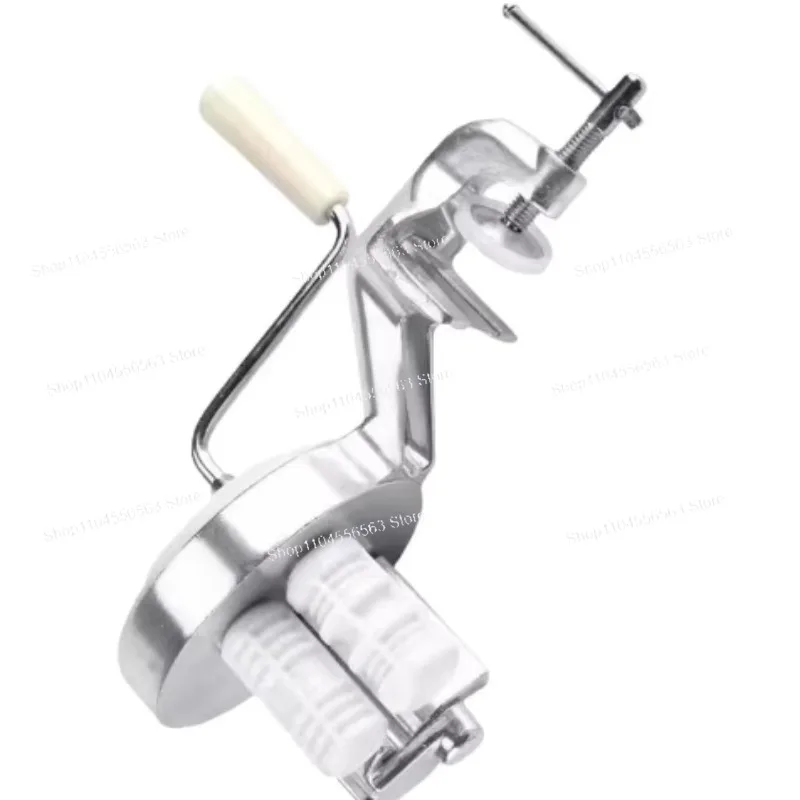 

Italian Macaroni Press & Dumpling Dough Roller | Manual Noodle Machine for Homemade Authentic Cuisine