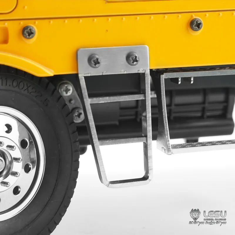 Lesu Metal Pedal Ladder Spare For Diy Rc For Tamiya 1/14 Tractor Truck Remote Toys Model