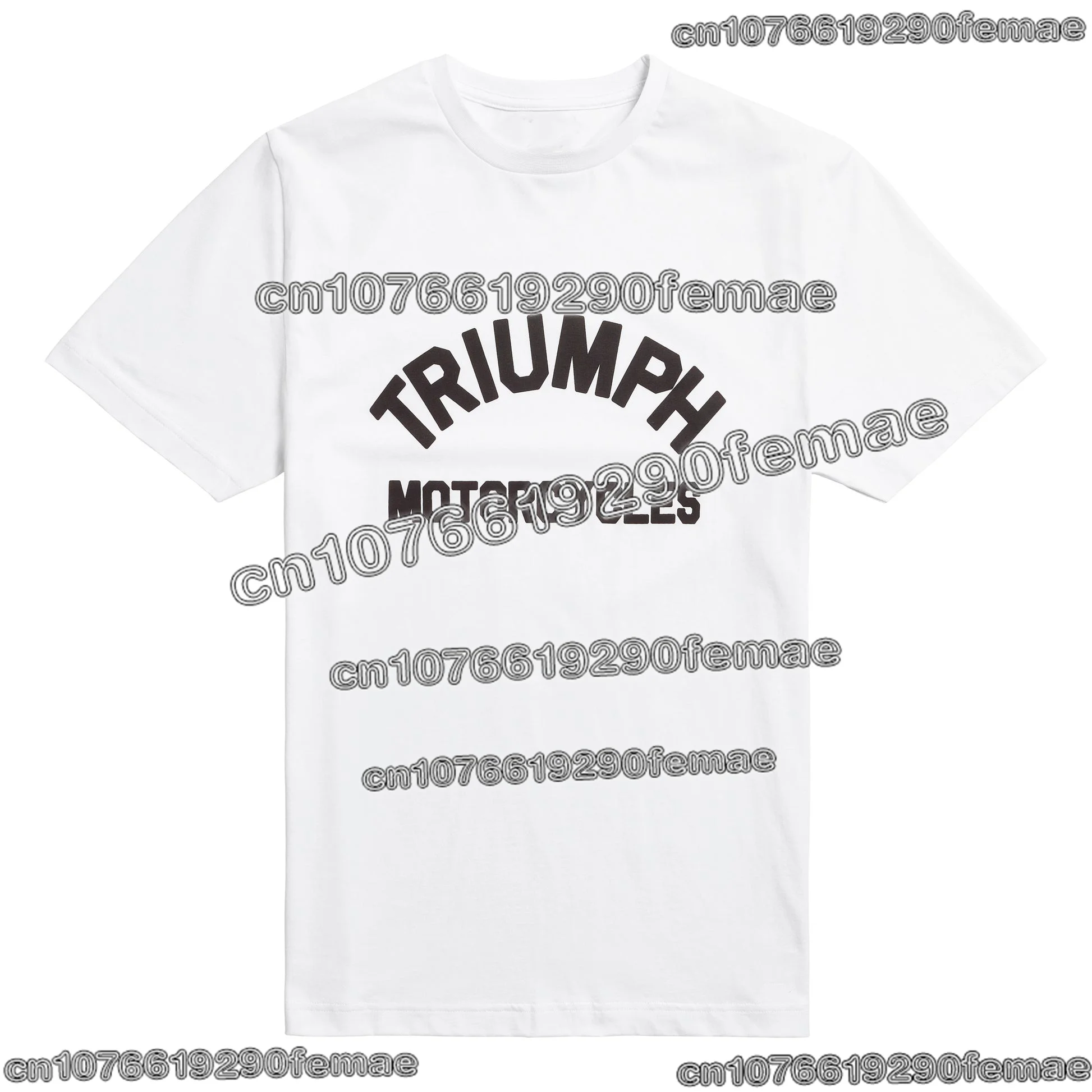 جديد انتصار شعار دراجة نارية تي شيرت قسط القطن السائق مروحة الطبعة مريحة الشارع عارضة أزياء الصيف الأعلى #2