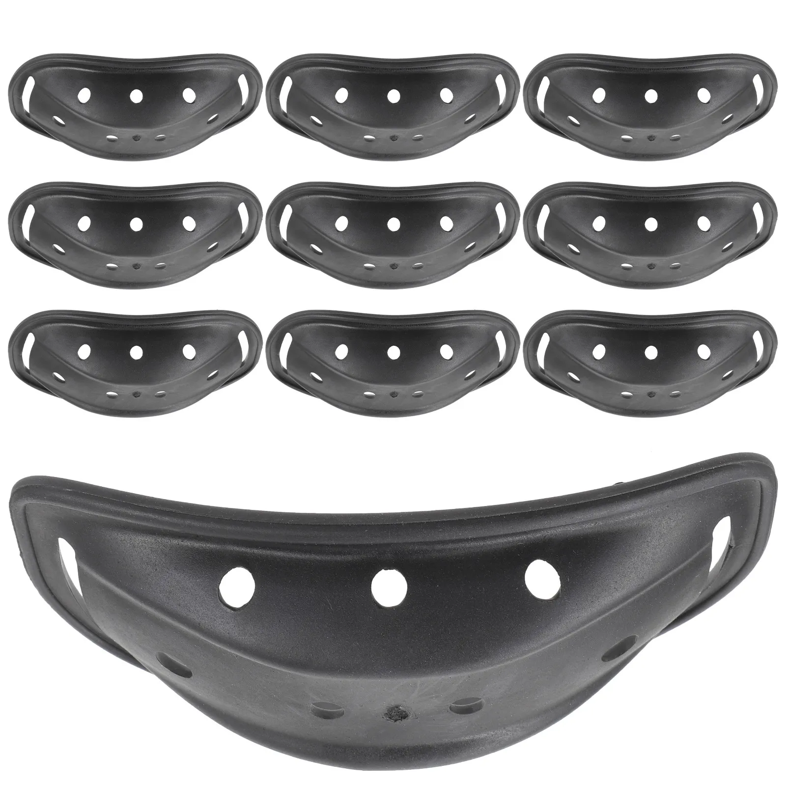 

10Pcs Chin Pad Hard Hat Chin Holder Pad Stable Flexible Protection Parts Lightweight Safety Accessory for Football