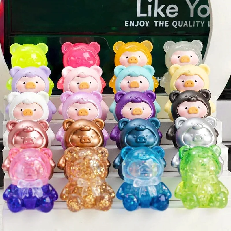 

Оригинальная серия Lulu Pig Five-Star Restaurant, слепая коробка Kawaii Pig, аниме-фигурка, сумка-сюрприз, коллекция, модель игрушки, рождественские подарки