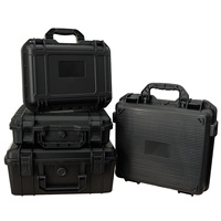 Waterproof Hard Toolbox Safety Protector Box Portable Organizer Hardware Storage Case Impact Resistant Instrument Box W/ Sponge