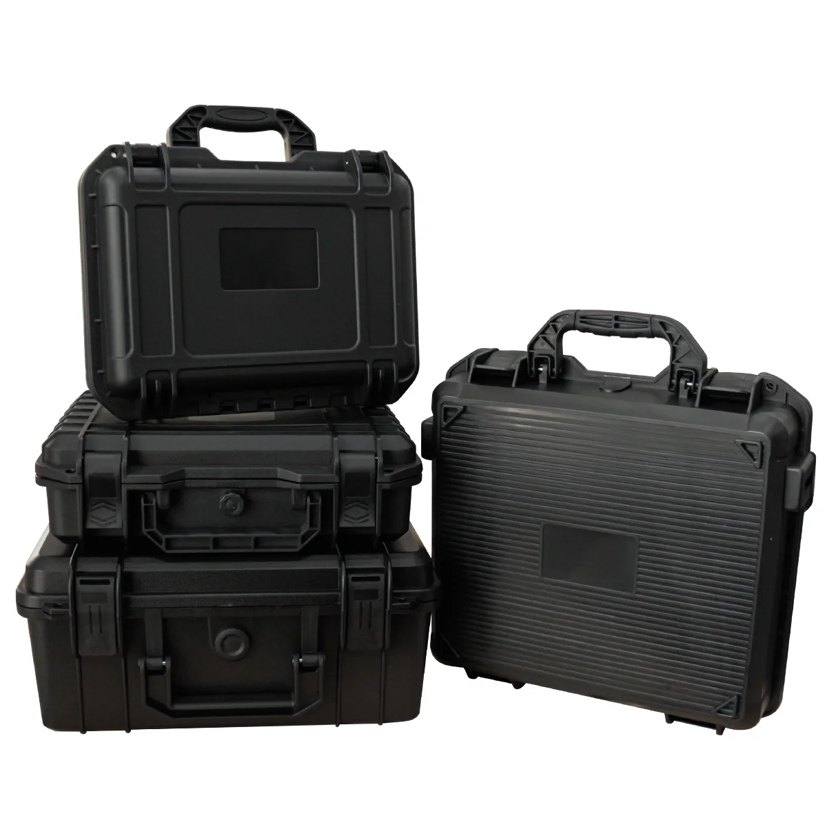Waterproof Hard Toolbox Safety Protector Box Portable Organizer Hardware Storage Case Impact Resistant Instrument Box W/ Sponge