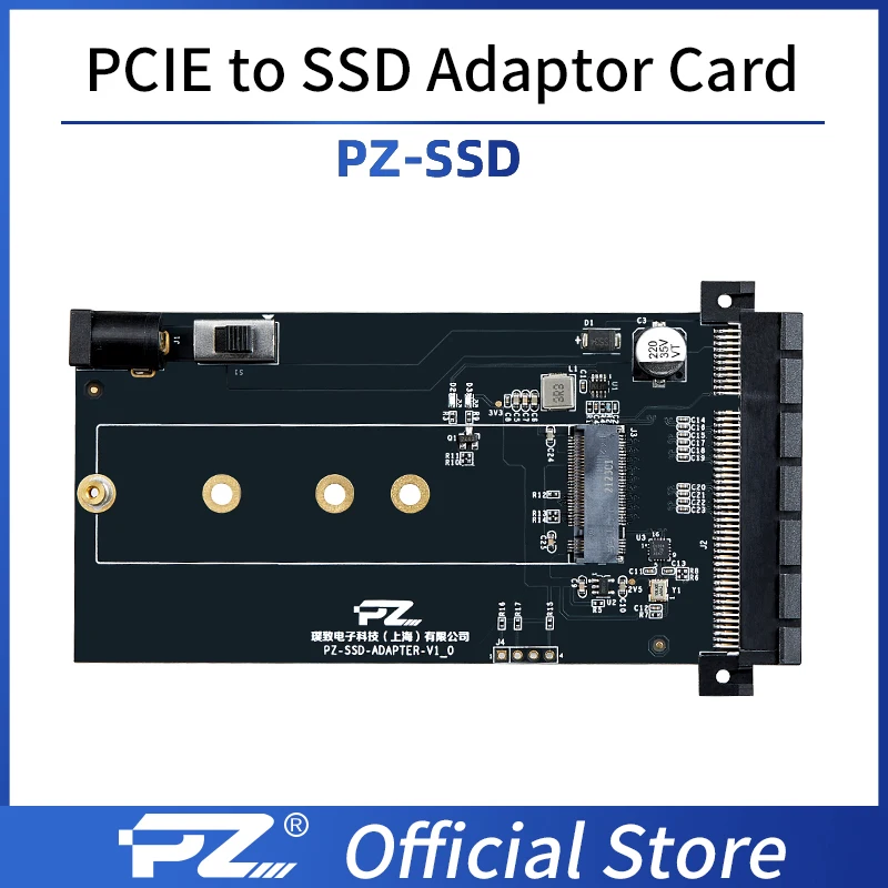 

Puzhi PZ-SSD Memory Module FPGA Extension Board M.2 Interface NVME Protocol PCIE to SSD Adapter Card