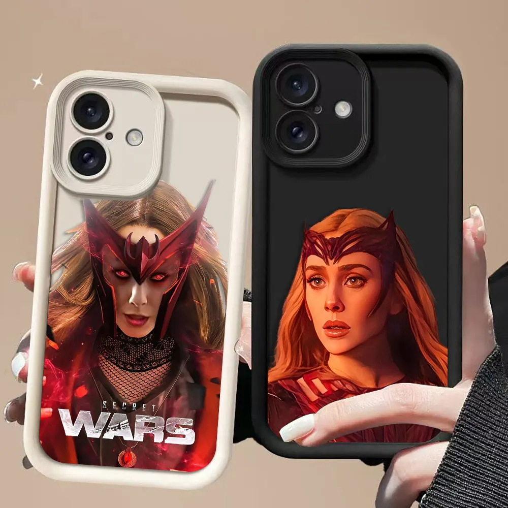 

Marvel Wanda Scarlet Witch Cover Phone Case For Realme 7 8 8I 9 11 12 13 14 15 C35 C53 C55 C63 C65 C71 C67 C75 GT 3 6 NEO 5 Case