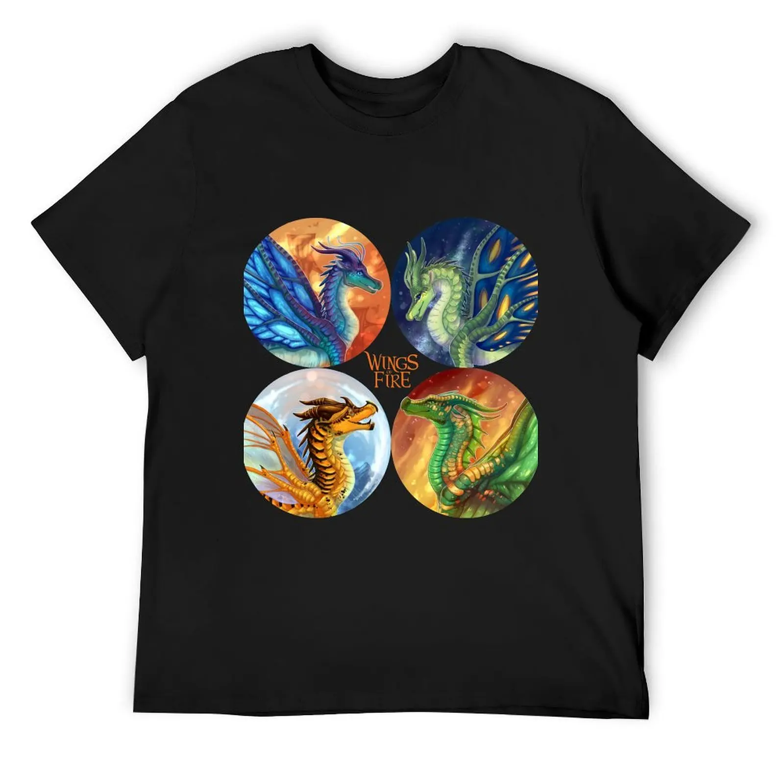 Wings of Fire - Heroes of the Lost Continent T-Shirt summer clothes shirts graphic tee anime t shirts t shirt men