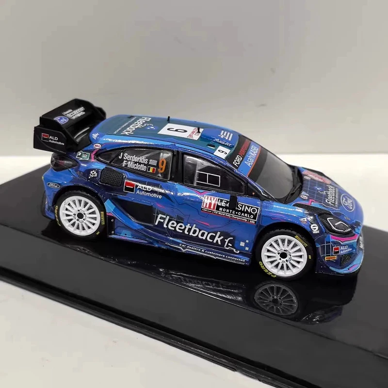 IXO 1/43 مقياس بوما # 9 2023 سبيكة محاكاة نموذج سيارة مجموعة ثابتة زينت هدايا العيد اللعب هدية تذكارية