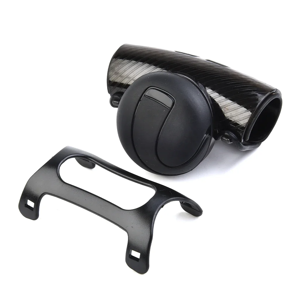 عجلة القيادة سبينر المقبض مساعد الداعم المعونة التحكم مقبض قبضة عجلة القيادة الداعم 85*55 مللي متر مقود السيارة سبينر ABS