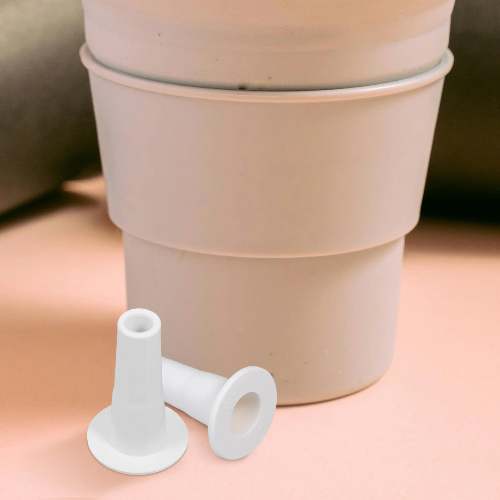 

5pcs Silicone Straw Tips White Reusable Sippy Replacement Parts For Kids Water Bottles Tumbler Drinking Accessories Smoothie