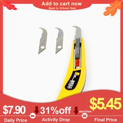 Fuan Acrylic Hook Knife Craft Knife Olecranon Blade Head Cutting Tool Acrylic Channel Letter Strip