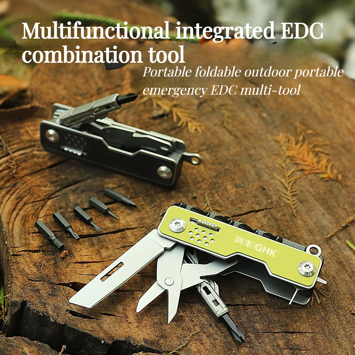 New Multi Functional EDC Manual Combination Tool Convenient Bottle Opener Outdoor Camping Home Use Integrated