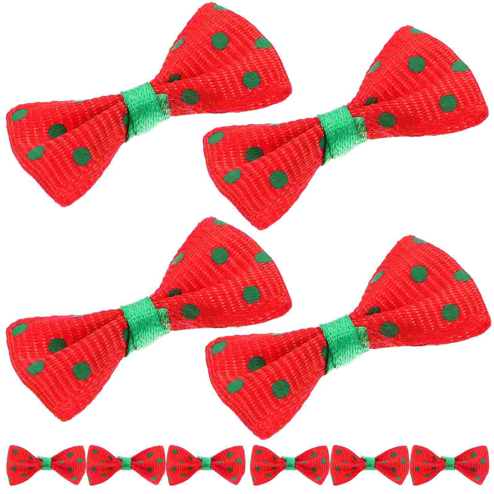 30pcs Mini Bows for Crafts Adorable Mini Bows Decorations DIY Mini Bows Tiny Bowtie mini bows