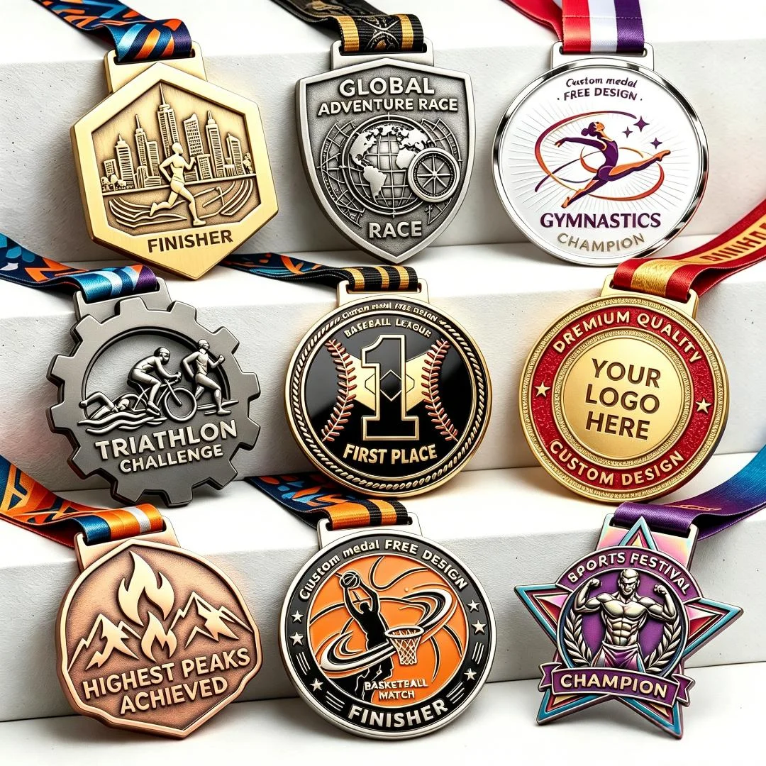 Custom Medal Manufacturer Custom Engraved Medals Sports Dance Cycling Taekwondo Competition Metal