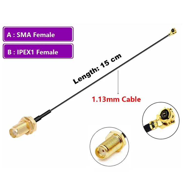 2Pcs GPS Beidou Antenna External Passive Glue Stick 1575.42MHZ High Gain 8dBi With SMA-J RP-SMA Male For Car Position