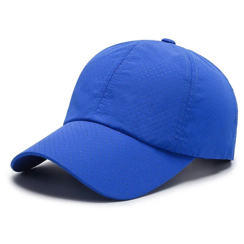 Mesh-Schnelltrocknende Kappe für Herren Lauf- und Sportbaseballmütze Damen Golf-Tenniskappe Atmungsaktiver Sonnenhut für Outdoor-Jogging – Detail 9