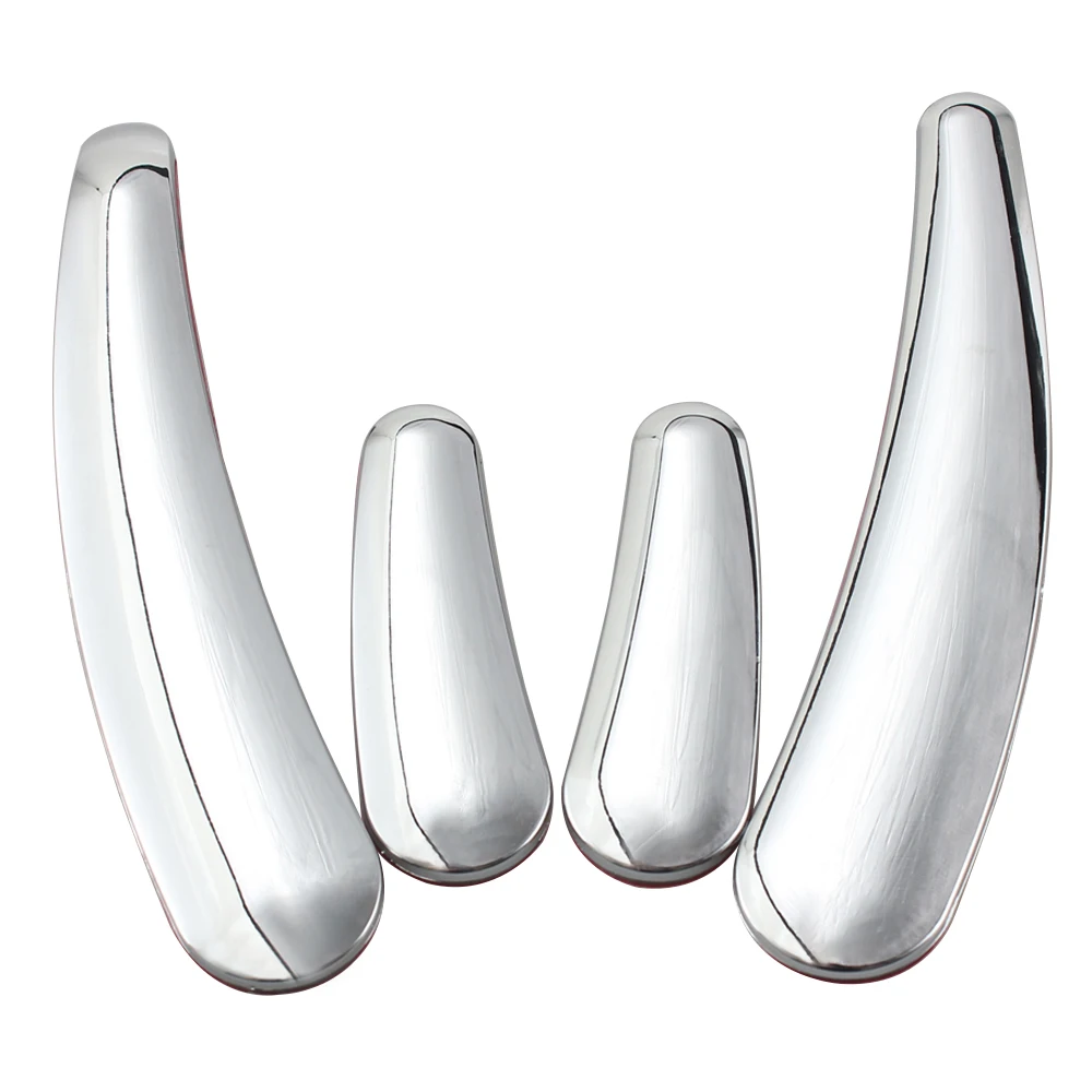 Motorcycle Chrome Curved Swingarm Frame Inserts Decorative For Harley Softail Heritage Springer Deluxe Bad Boy Fat Boy 1990-2007