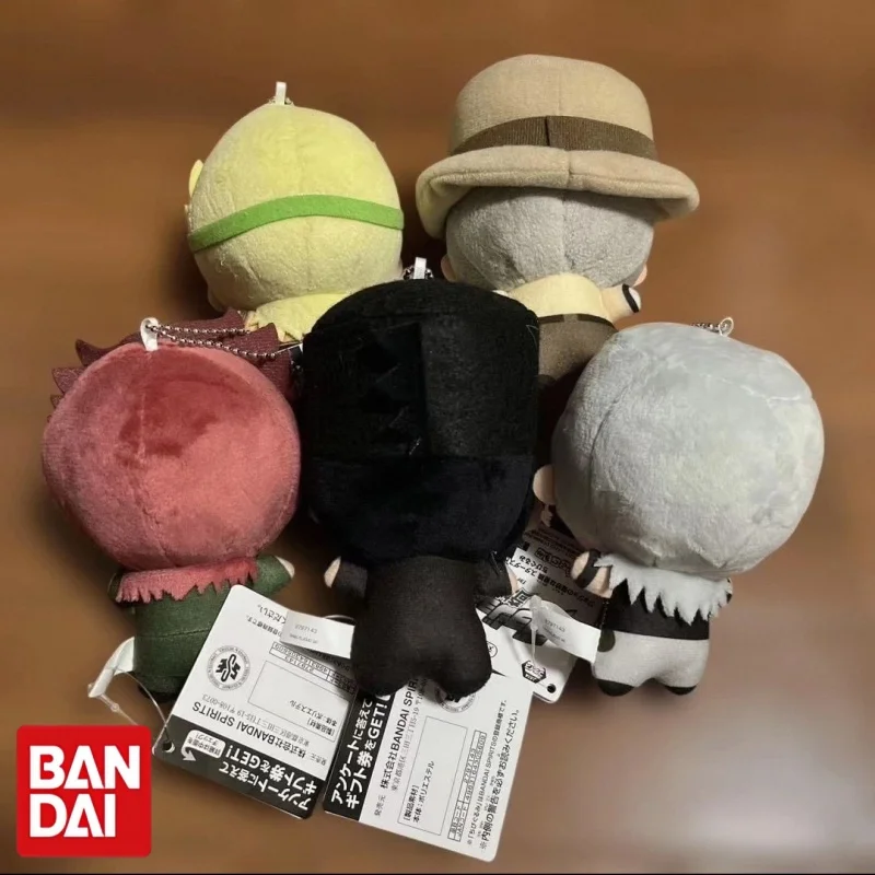 BANDAI JoJo's Bizarre Adventure Stardust Crusaders Nunu Plush Keychain Brando Joseph Joestar Bag Pendant Anime Collectible Gift