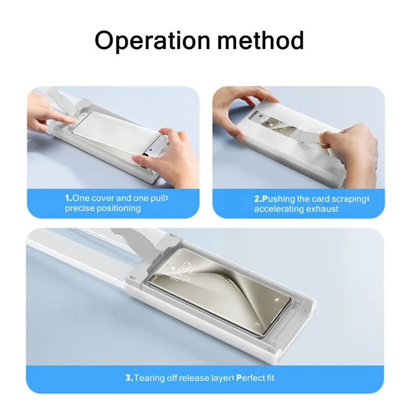 2Pcs Dust removal ceramic film Screen Protector For Samsung S24 S23 S22 S21 S20 Ultra Galaxy Note 20Ultra Film-Installation tool