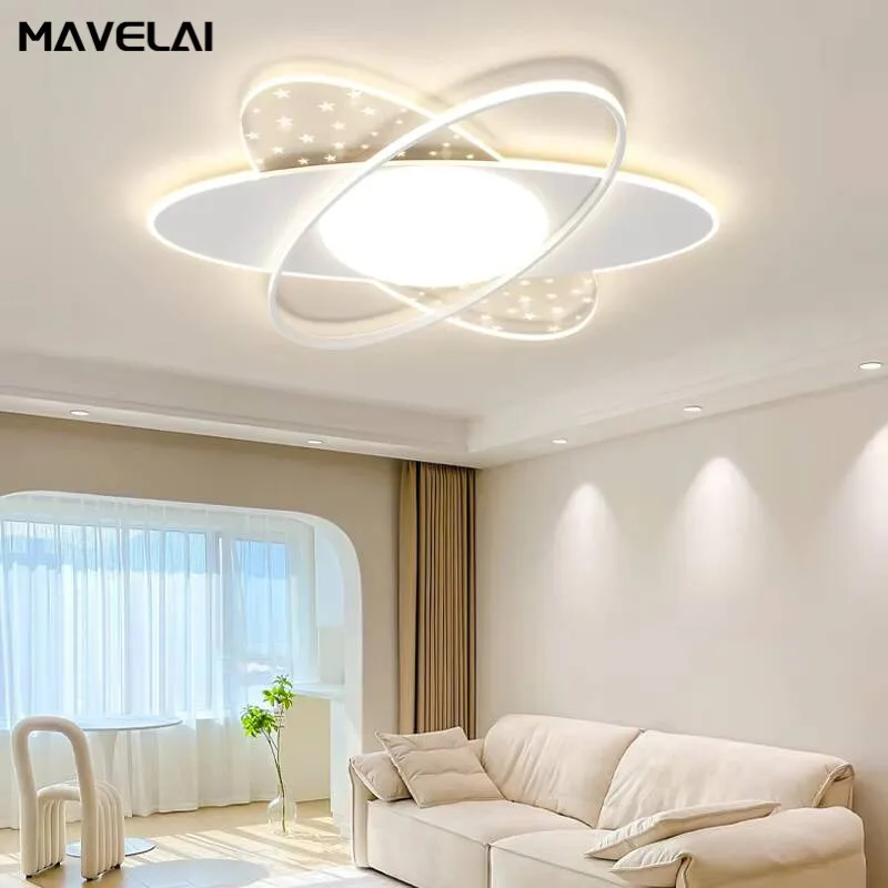 Led Living Room Ceiling Light 2026 New Simple Modern Atmosphere Star Bedroom Ceiling Lamp Nordic Home Indoor Decor Lighting Lamp