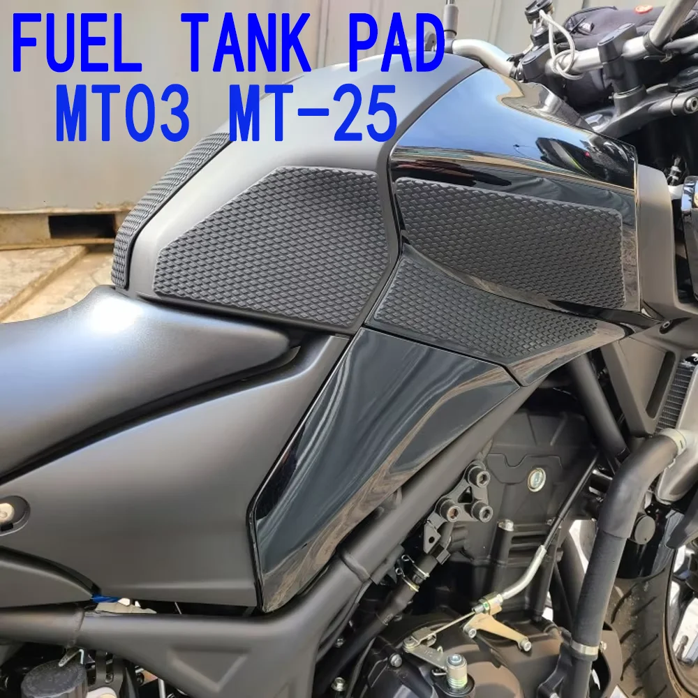 

Motorcycle Side Fuel Tank pad Tank Pads Protector Stickers Knee Grip Traction Pad For Yamaha MT-03 MT03 MT-25 MT25 2020 -2022
