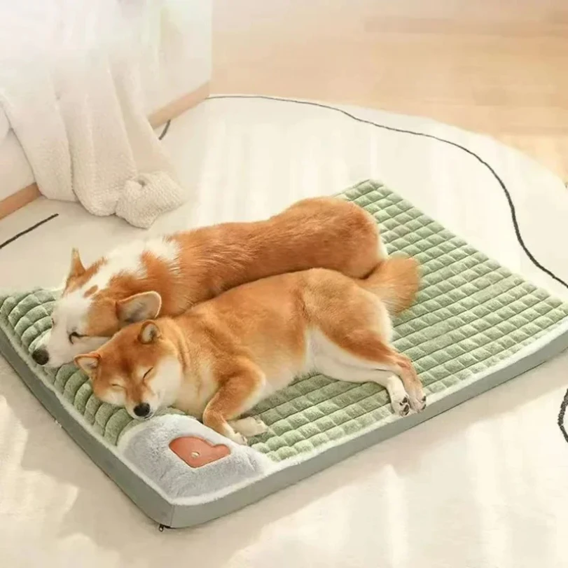 

Machine Washable Dog Bed Removable Orthopedic Puppy Cushion Winter Memory Foam Dog Pillow For Small Medium Large Dogs And Cats