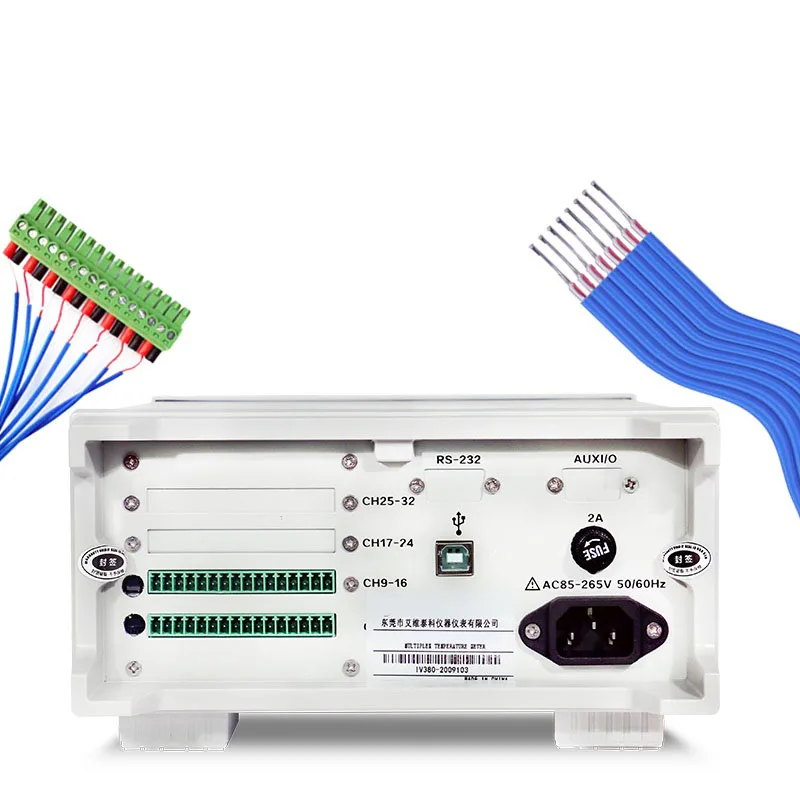 Hot Sale Multi-channel Temperature Tester IV390 24 Channel Temperature Inspection Instrument Multi-channel Temperature Recorder