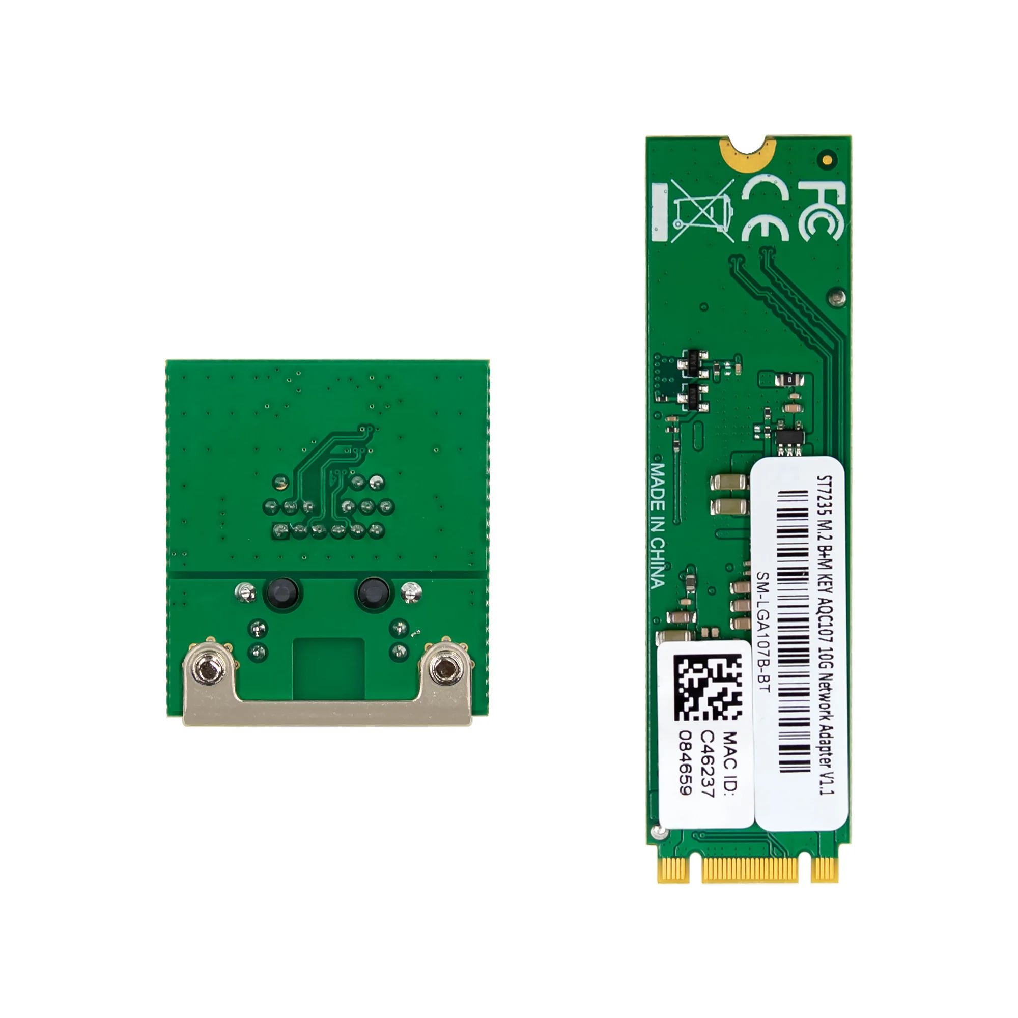 SUNWEIT ST7515 M.2 B+M KEY AQC107S 10GbE RJ45 Server NIC