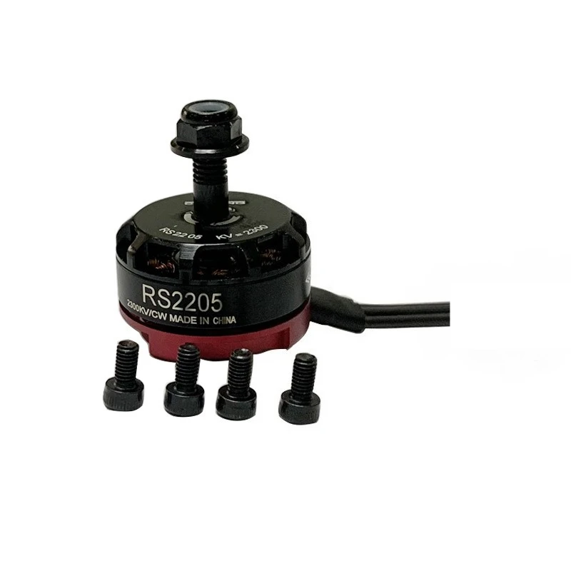 Motor Model Aircraft RS2205 2300kv Brushless Motor FPV Crossing Machine Ultra Violent Brushless Motor QAV250 210