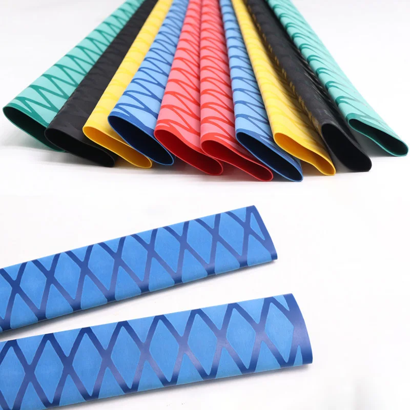 1Meter Non-slip Heat Shrink Wrap Tubing 15 20 22 25 28 30 35 40 50mm Non-Slip Covers for Fishing Rods, Fishing Gear, and Rackets