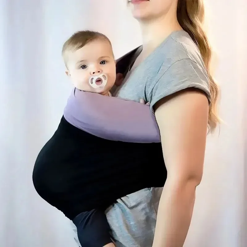 2024 New Multifunctional Sling Baby Sling Carrier Available in Two Sizes High Elasticity Auxiliary Baby Sling Carrier