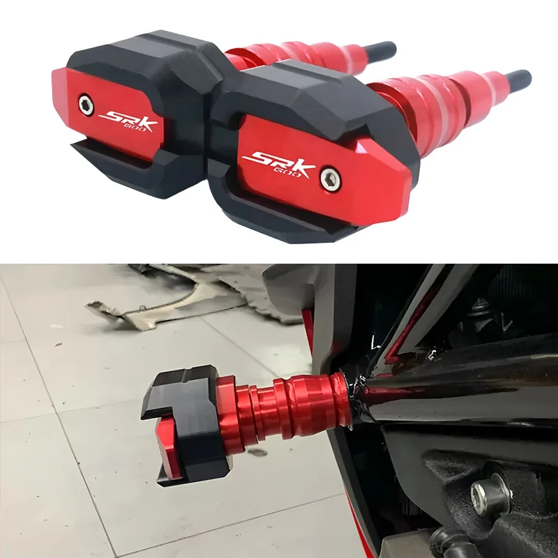 

Protection Frame for QJMOTOR QJSRKfemale SRKfemale SRK 600 Motorcycle, Sliding Anti-Crash Fairing Protector