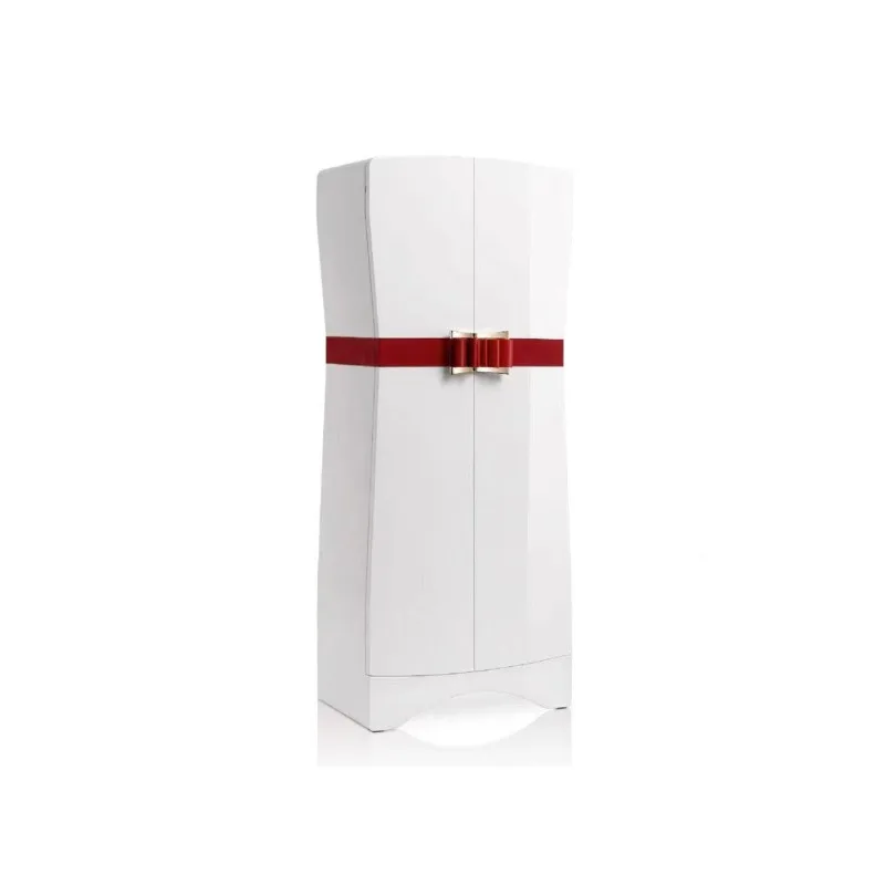 Italian light luxury solid wood jewelry cabinet storage cabinet