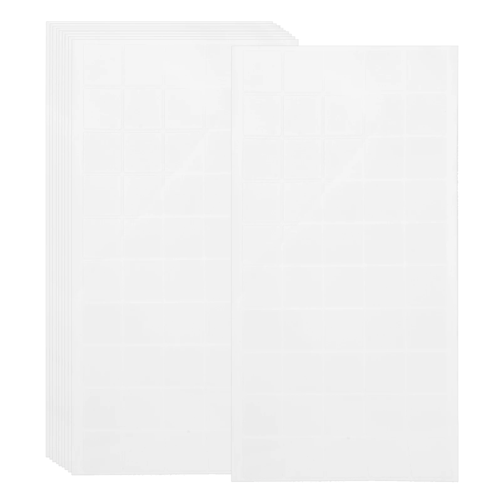 100pcs Double Sided Adhesive Tape Tabs Clear Transparent Removable Photo Wall Stickers Decorative Fixing Solution