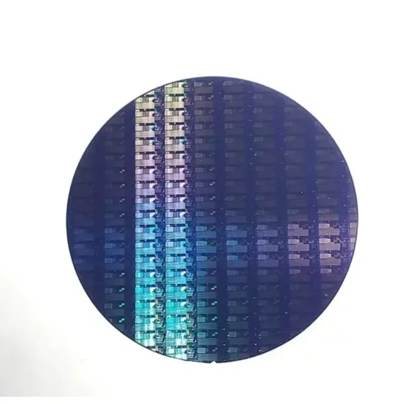 Circuit Chip Semiconductor Silicon Wafer 12 Inch CPU Science Technology Pendulum Piece Birthday Photoetching