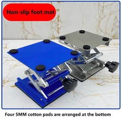 Shock-absorbing support for Garbage waste disposer Cushioned support frame Bearing bracket Adjusting base