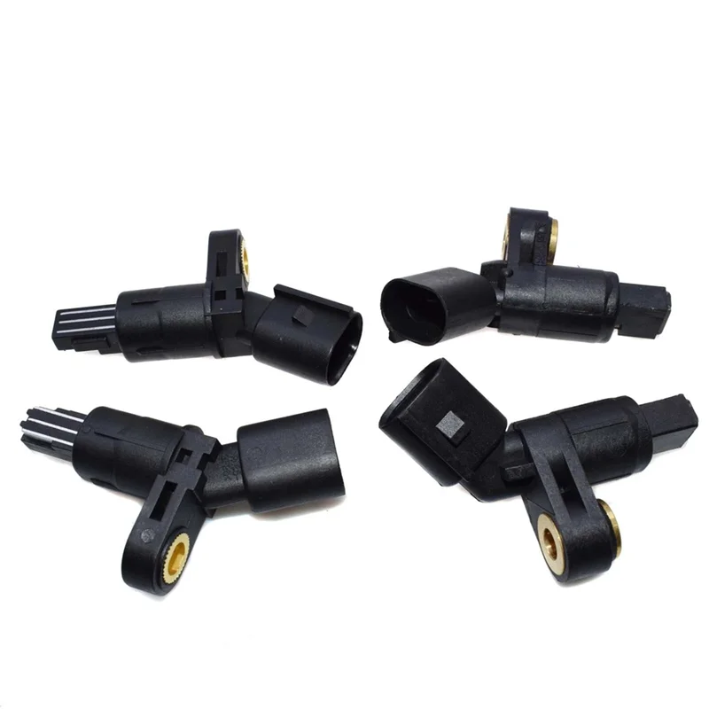 Conjunto de sensor de velocidade da roda abs 4 peças-dianteira traseira esquerda/direita 1j0927803 1j0927804 1j0927807b para tt vw beetle golf jetta