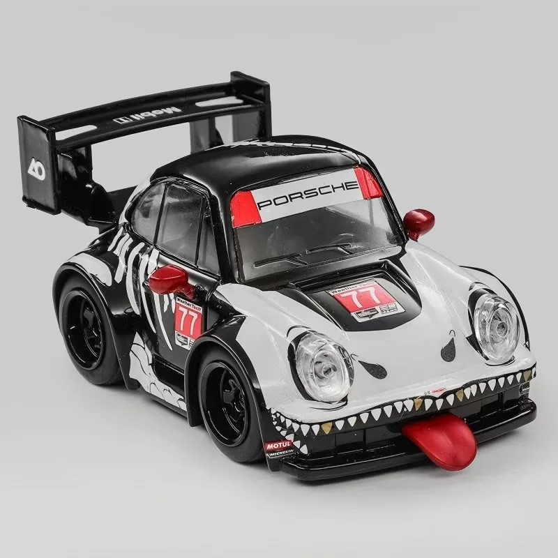 Dämonenkönig 1/64 930 Q # 77 RWB BEETLE MINI COOPER Legierung Auto Statisches Druckguss-Fahrzeug Sammlermodell Spielzeugauto Jungen Geschenk