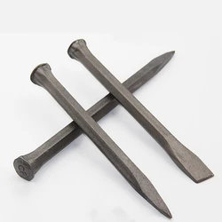 Hardened High Carbon Steel Masonry Chisel Stone Cement Concrete Sculpture Engrave Crafts Hand Tools Wood Carving