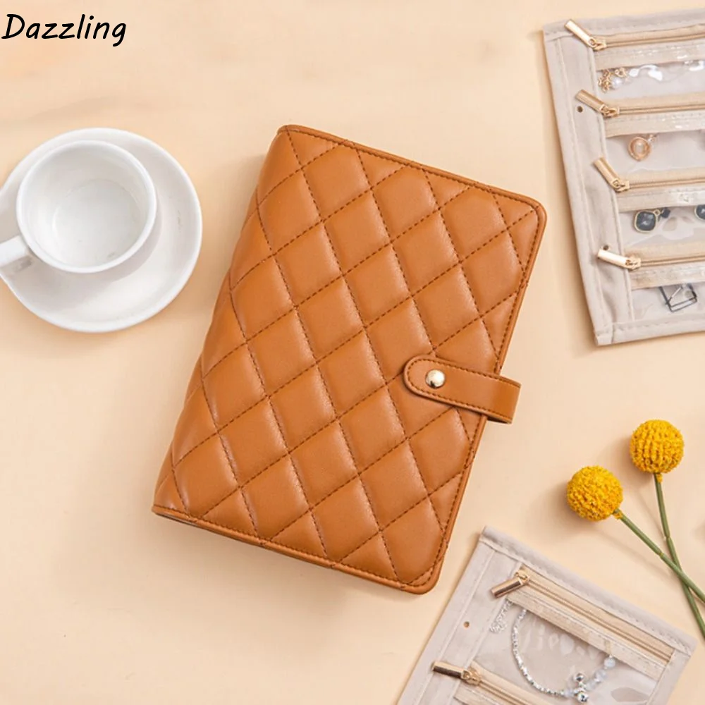 

Водонепроницаемая книга-органайзер для ювелирных изделий, портативная, с разделителями, для упаковки украшений, брошюра, съемный блокнот для ожерелий, демонстрационный бокс