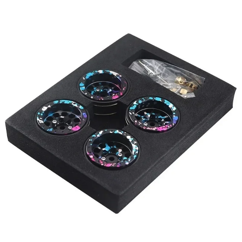 

1,1-дюймовые латунные утяжеленные колеса для радиоуправляемых автомобилей 1/18 1/24 TRX4M SCX24 AX24 FMS FCX24 — повышение для тяжелых условий эксплуатации для лучшей стабильности