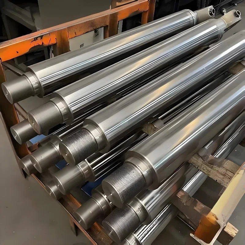 High Accuracy H6 Straightness Hard Chrome Plated SAE 1045 6-520mm Diameter Guide High Rigidity CNC Routers Milling Shaft
