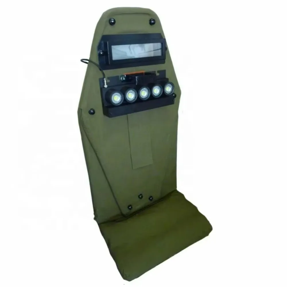 Factory Custom PE Hunting Fort Shield Tactical Shield Safety Rectangle Handheld Defence Protective Gear Shield