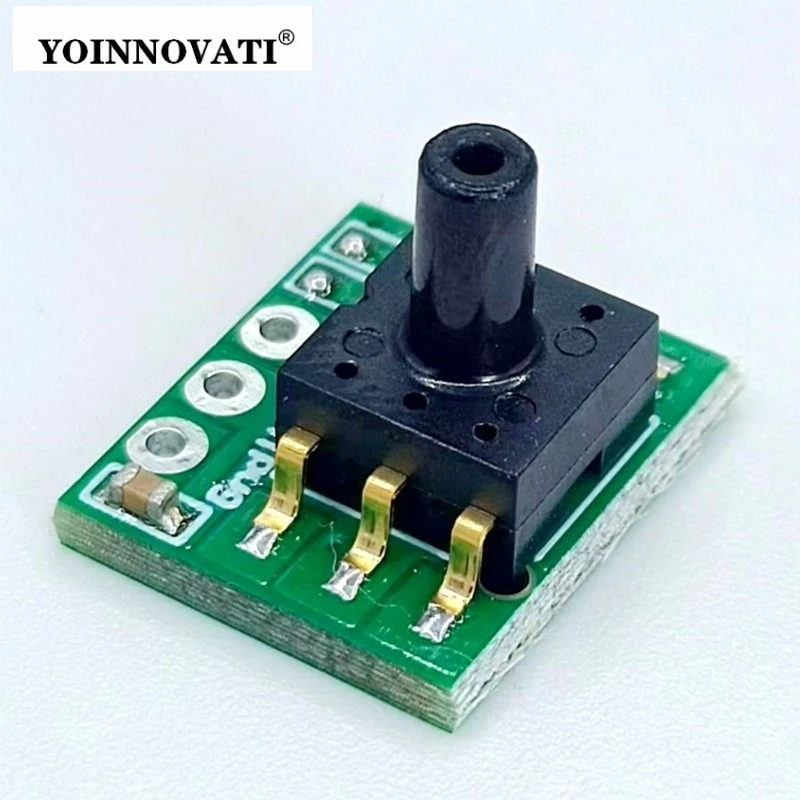 MCP-H10 High Accuracy Air Pressure Sensor - Multi-Range Selectable, 5V/3.3V Output, Temperature Compensation, Replace SDP800