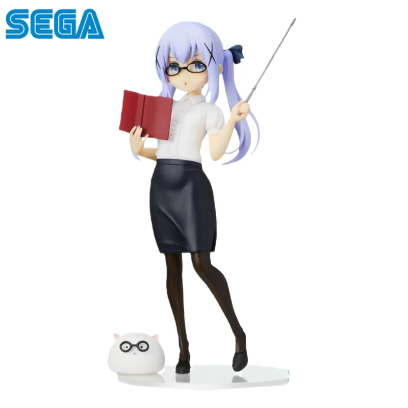 

В наличии: Оригинальная игра Sega Is The Order A Rabbit Коллекционная фигурка Kafuu Chino, новая, в коробке, модель для гаражной коллекции