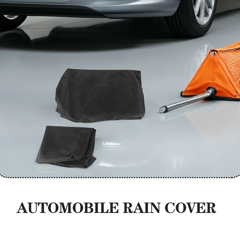 Car Sun Shade Rain Cover Waterproof Heat Shield Protection For Interior Cooling Half Body Car Cover Xl Size Black