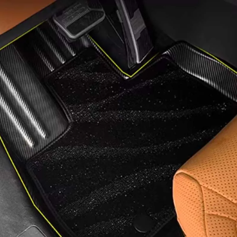 Hot-selling High Quality Custom Fit Car Floor Mats Wear Resistant Floor Mats for BYD Fangchengbao Ti7 Accessories