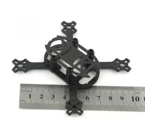 Kingkong Q90 90 мм углеродное волокно FPV бесщеточный комплект рамы для F3 NAZE32 CC3D полетный контроллер RC дрон 1103 1104 двигатель