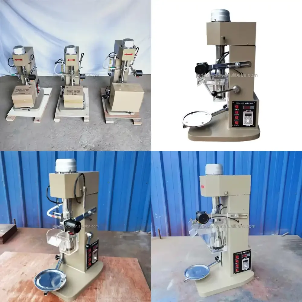 

Лабораторная малогабаритная флотационная установка XFD-III / Мини-машина для переработки золота от китайского производителя / Малая флотационная камера