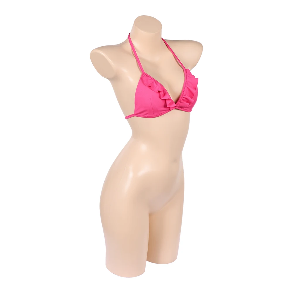 

Nami Cosplay Costume Women Pink Triangle Cup Bra TOP Swimsuit Movie Disguise Swimwear Clothing for Halloween Carnival Party Suit