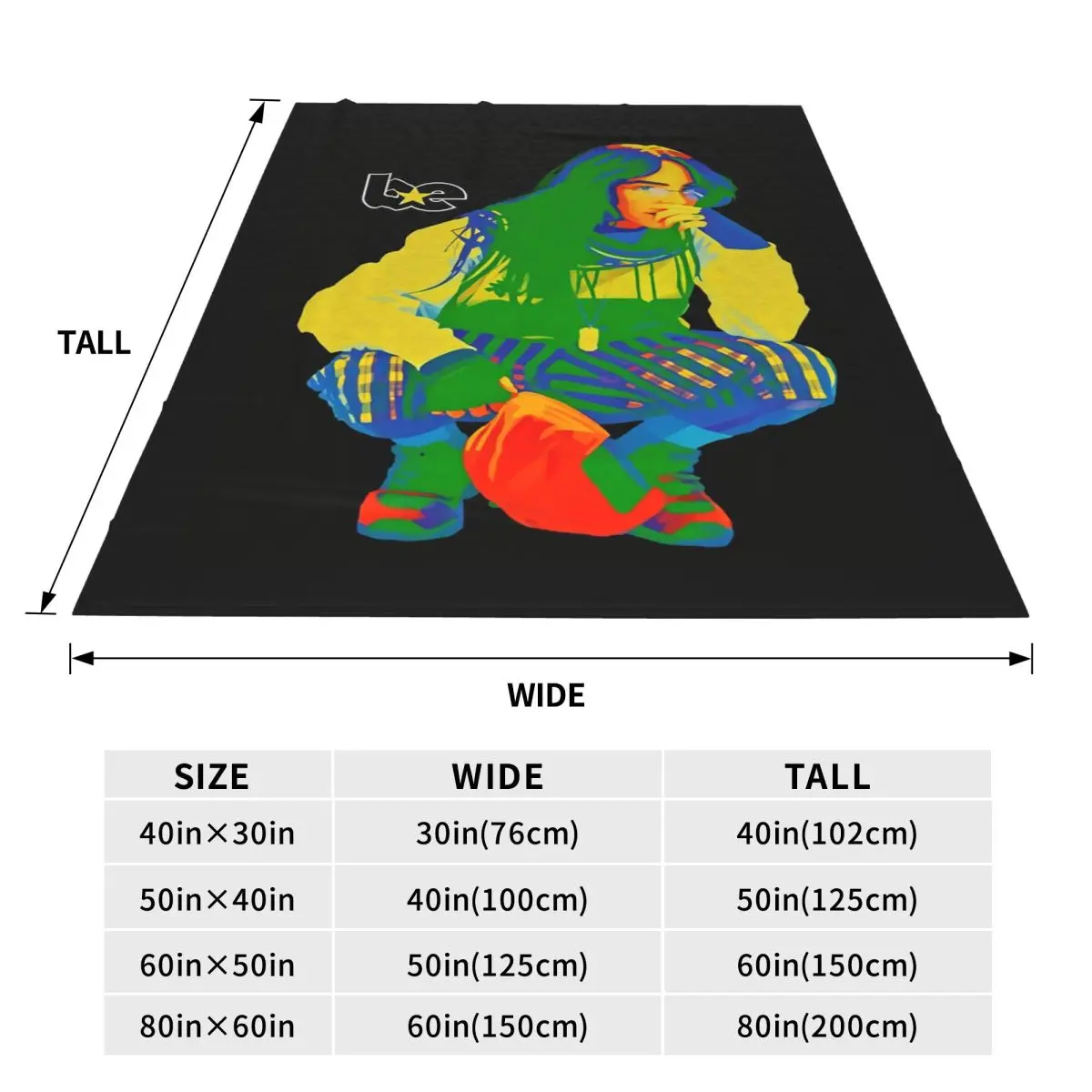 Hit Me Hard And Soft Tour Merch Blankets Soft Warm Flannel Throw Blanket Bedspread for Bed Travel Home Sofa